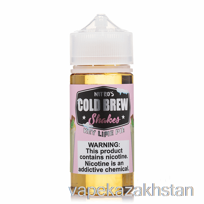 Vape Kazakhstan Key Lime Pie - Nitros Cold Brew - 100mL 0mg